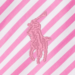 Rosa/Weiß