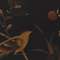Schwarze Chinoiserie