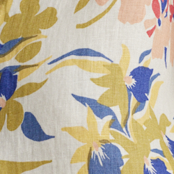 Cream/Blue Multi
