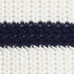 White/Refined Navy