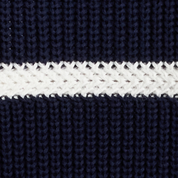 Edles Navy/Weiß