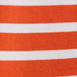 Orange Lily/White
