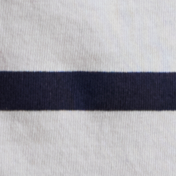 Blanc/Marine raffiné