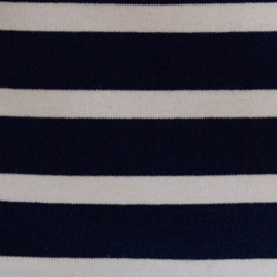Marine raffiné/Blanc