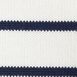 Blanc/Bleu marine raffiné