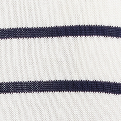 Blanc/Bleu marine raffiné