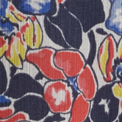 Cr&egrave;me/Rouge/Bleu