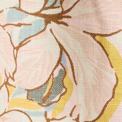 Cr&egrave;me/Bleu multi