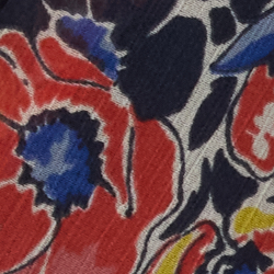 Cream/Red/Blue