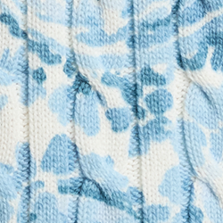 White/Blue Multi
