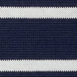 Bleu marine raffiné/Blanc