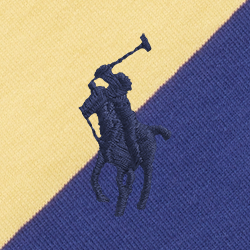 Strahl. Navy/Campus-Gelb