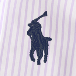 Relaxed-Fit Baumwollhemd mit Streifen