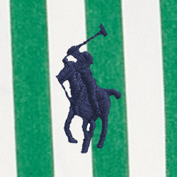 Grasgrün/Weiß