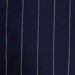 Nadelstreifen – Navy/Weiß