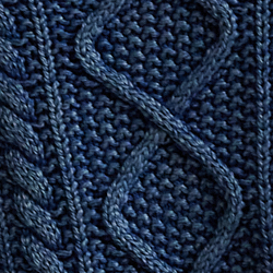 Indigo/multi