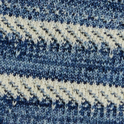 Indigo/Ecru