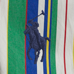 Grün/Blau multi gestreift