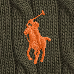 Pull col en V torsadé en coton
