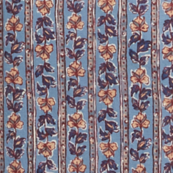 Floral Ribbon Blue