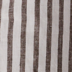 White/Brown Stripe