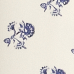 Ditsy Daisy Blue Cream