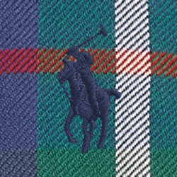 &Eacute;cossais vert/bleu multi