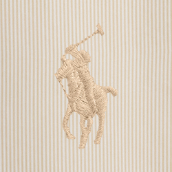 Polo Tan White