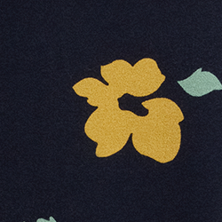 Marine Tulipe/Jaune multi