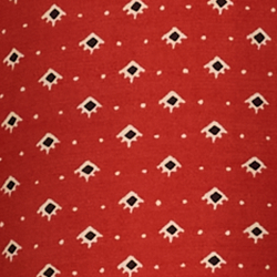 Red/Cream Multi