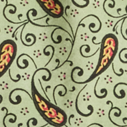Paisley Green Multi