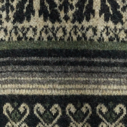 Anthrazit/Beige/Grün