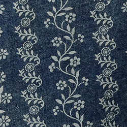 Indigo/White