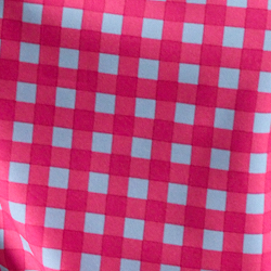 Pink Cream Gingham