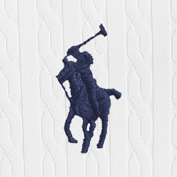 Keramikweiß/Navy