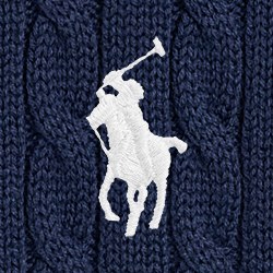 Blu navy raff/White Spl