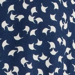 Strahlendes Navy/Creme