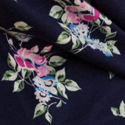 Navy Print