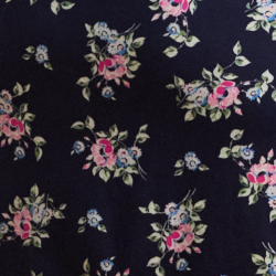 Navy Print