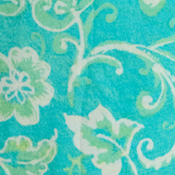 Aqua Floral