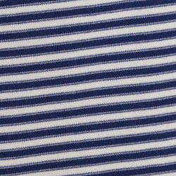 Blau gestreift