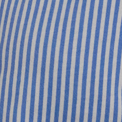 Blau gestreift