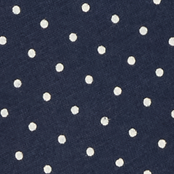 Bleu marine &agrave; pois