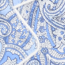 Motif cachemire bleu