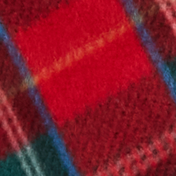 Motif écossais rouge