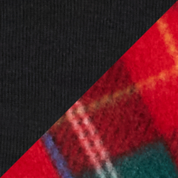 Motif écossais rouge