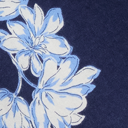 Navy Print