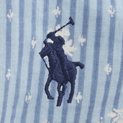 Vintage Floral Stripe