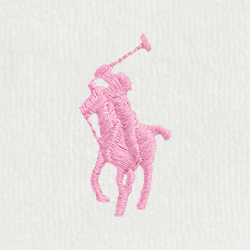 White W/ Pink Pp