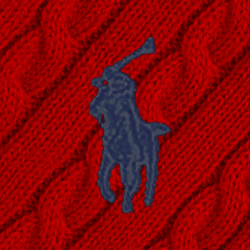 RL 2000 Red W/ Navy Pp